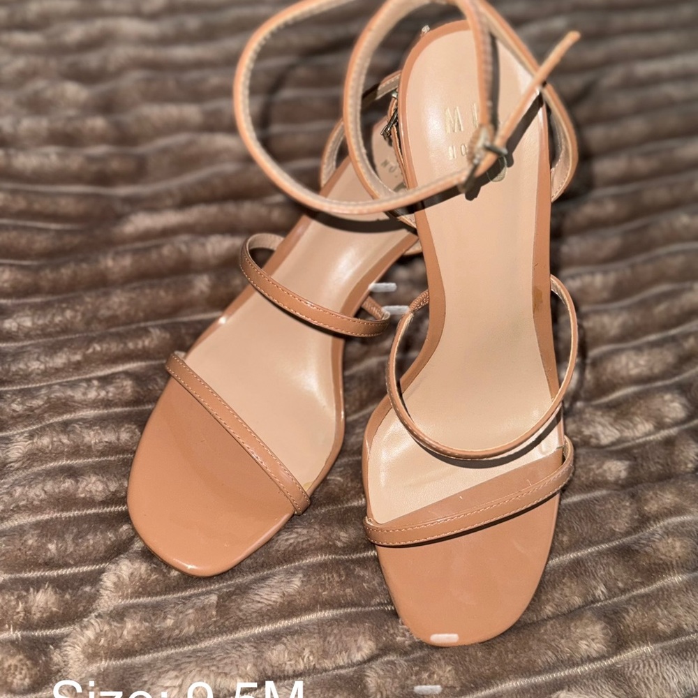 Mix No. 6 Tan Heeled Sandals